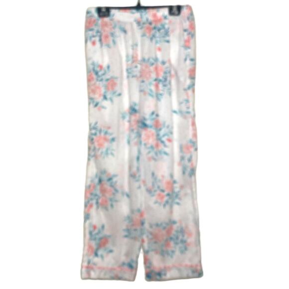 Appleseed's Size Small Floral Lace Trimmed Pajama Set - Picture 4 of 5